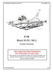 F-16 Block 50-52 / MLU