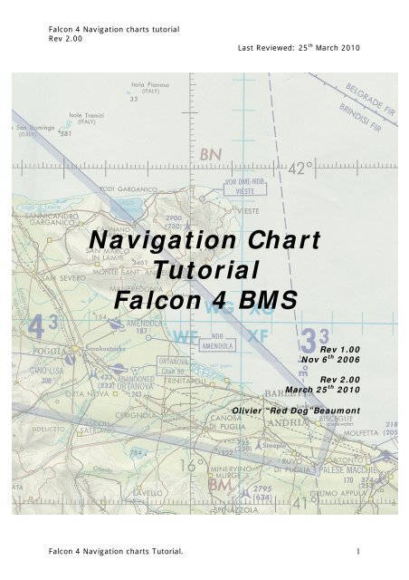 Navigation Chart Tutorial Falcon 4 BMS