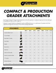 0311-138D Attachments.indd - Champion Motor Graders