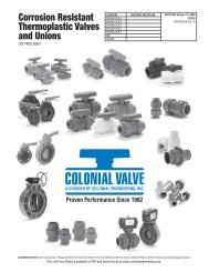 Colonial Price Book Revised.indd - Colonial Engineering