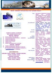 Depliant informativo Master in Mediazione ... - ORASABRUZZO