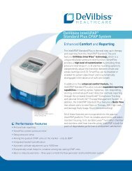 DeVilbiss IntelliPAP® Standard Plus CPAP System - Oxygen ...