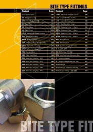 EO and EO-2 Metric Bite Type Fittings