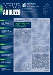 Scarica il numero 5 in formato pdf - ORASABRUZZO