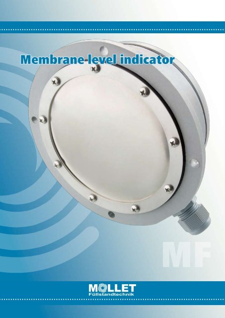 Membrane level indicator