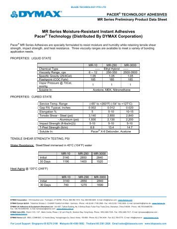 Datasheet - Blaze Technology Pte Ltd.