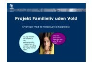 Projekt Familieliv uden Vold