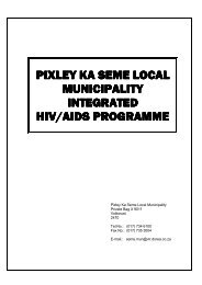 HIV AIDS PROGRAMME.pdf - Pixley ka Seme