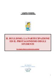 Bullismo e protagonismo degli studenti - Prepos