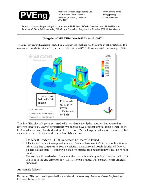 Understanding The Nozzle F Factor Pveng