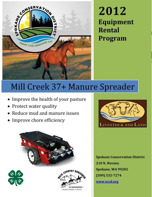 Manure Spreader Rental - Spokane County Conservation District