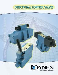 Dynex Directional Control Valves - Dynex/Rivett Inc.