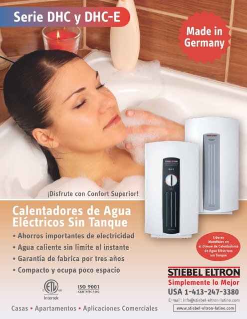 Calentador stiebel online eltron no calienta