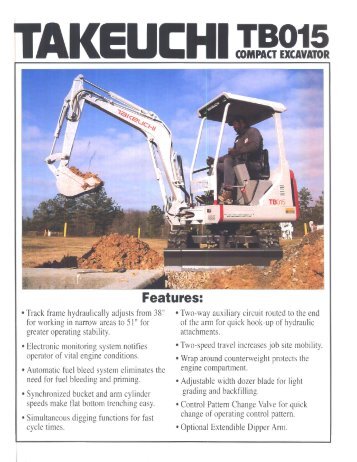 TB015 - Takeuchi U.S.