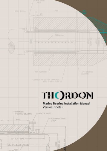 Marine Bearing Installation Manual (A4) - Thordon Bearings