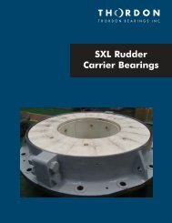 Rudder Carrier Disks Brochure.qxd - Thordon Bearings