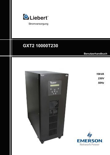 UPStation GXT2 10 kVA Tower - USV-Direkt.de