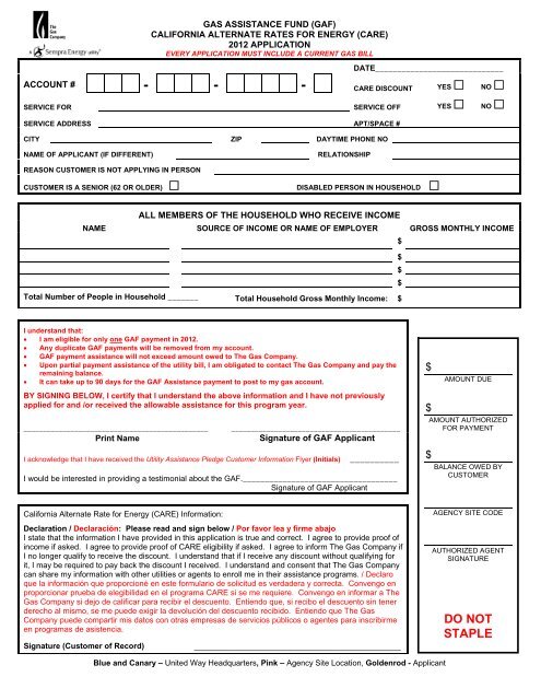 CARE ELIGIBILITY REQUIREMENTS