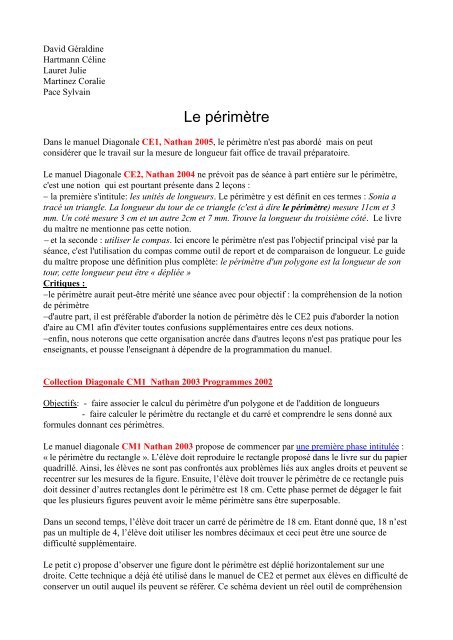 Le Pa C Rima Tre Au Ce1 Ce2 Et Cm1 Diagonale Nathan Peysseri