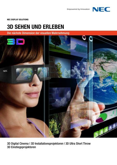 3D SEHEN UND ERLEBEN - NEC Display Solutions