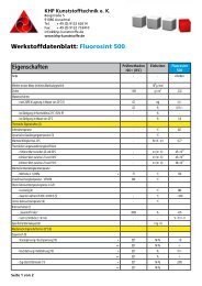 Eigenschaften Werkstoffdatenblatt: Fluorosint 500 - Khp-kunststoffe.de