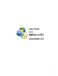 MBOX to PST Converter 2.2 - Stellar Data Recovery