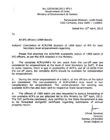 Seagate Crystal Reports - acr_s - Indian Forest Service