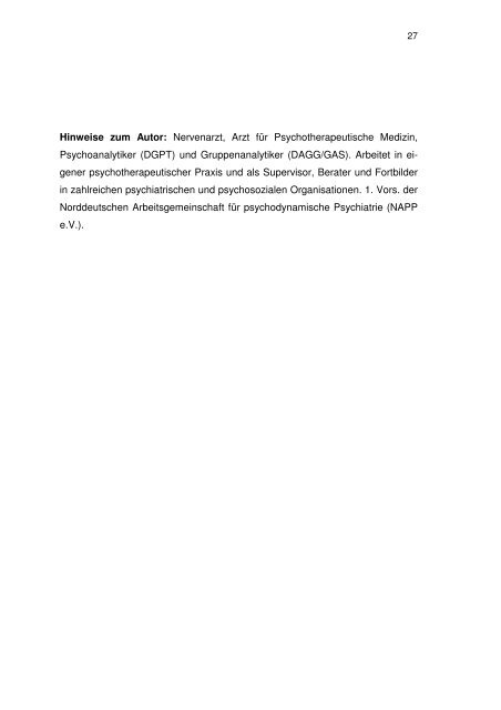 Psychodynamische Grundhaltung in der ... - Rudolf-heltzel.de