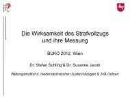 Die Wirksamkeit des Strafvollzugs und ihre Messung - IGF