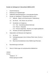 Katharina Bennefeld-Kersten: Suizidbericht Deutschland - IGF