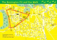 The Rossington Fit And Fun Walk Route - Travel South Yorkshire