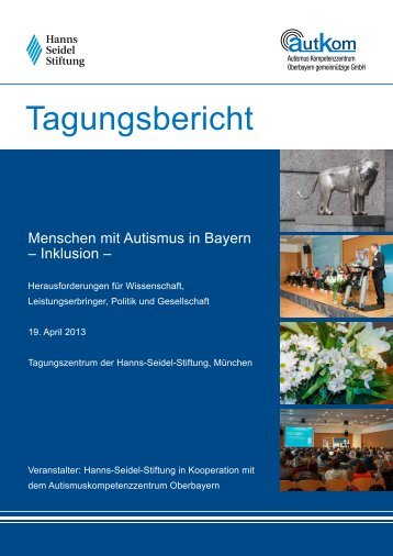 Tagungsbericht - Autismuskompetenzzentrum Oberbayern