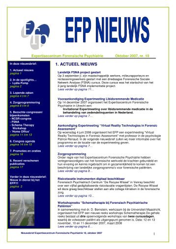 1. ACTUEEL NIEUWS - EFP