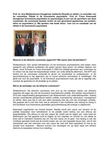Lees hier het hele interview - EFP