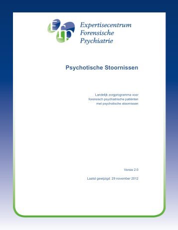 Psychotische Stoornissen - EFP