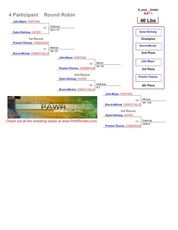 Tourney Control Dashboard