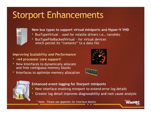 Storage networking platform features: real world examples