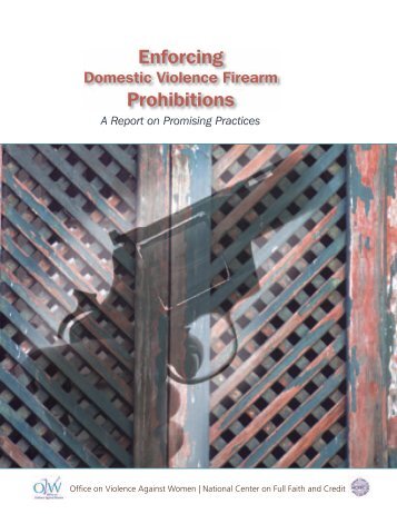 Enforcing Domestic Violence Firearm Prohibitions - Battered ...