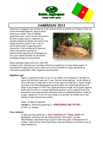 Cameroun2013_Bongo_ afbud.pdf - Buhls Jagtrejser