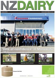 'Vote of confidence' in Manawatu - Waterford Press