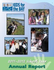 Annual Report 2011-2012 - Kids for the Bay