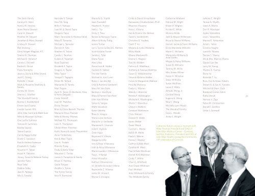 2010 Annual Report and Honor Roll of Donors - John Muir Health