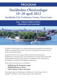 Program 2012 - Obesitasdagar