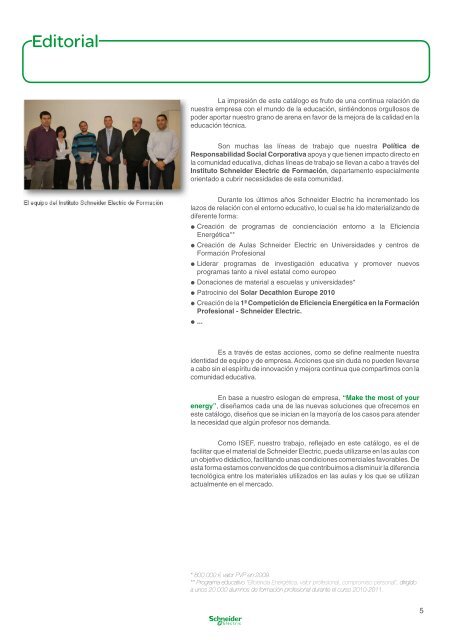 CatÃ¡logo de formaciÃ³n 2012 - Schneider Electric