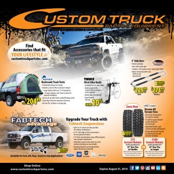 Flyer - Custom Truck Products