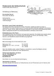 Anmeldeformular FÃ¶rderverein der Hohbuchschule e