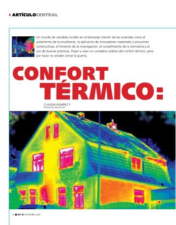 confort - Biblioteca - Cámara Chilena de la Construcción