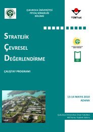 STRATEJÄ°K ÃEVRESEL DEÄERLENDÄ°RME - Peyzaj MimarlarÄ± OdasÄ±