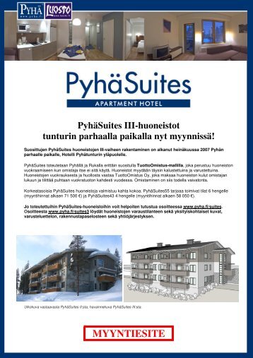 MYYNTIESITE - PyhÃ¤