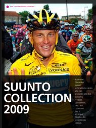 Suunto collection 2009 - The PK Snowbird Nordic Design Website ...